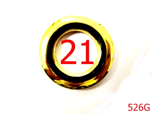 Ocheti - 526G/OCHET ZAMAC 21MM NIKEL-21-mm---gold-----N26