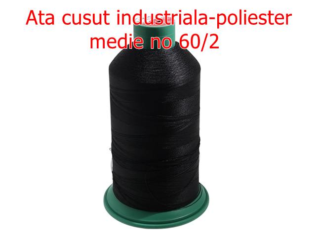Ata Pentru Cusut - 5413/Ata De Cusut Industriala-MEDIE-mm---negru-----