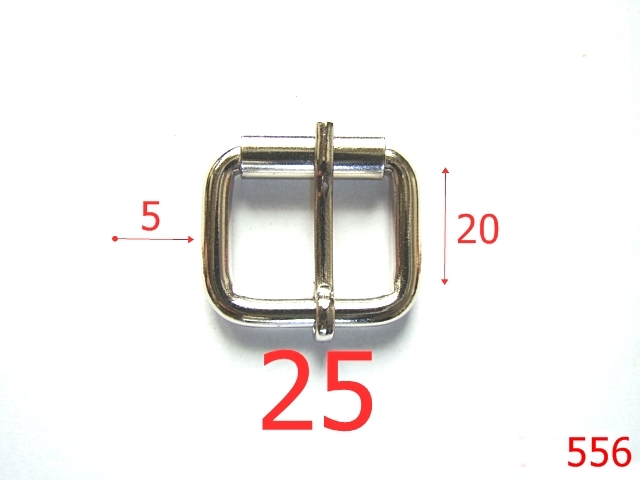 Catarame poseta - 556/CATARAMA CU ROLA 25*5 NIKEL-25-mm-5-nichel-7E.3-7i4 -7A5-6F3--U33