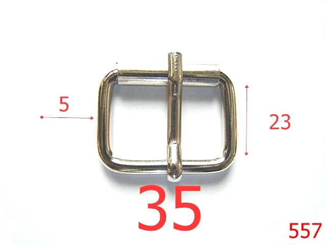 Catarame poseta - 557/CATARAMA CU ROLA 3.5 * 5 NIKEL-35-mm-5-nichel-7E.3--7C3-6J3--M6