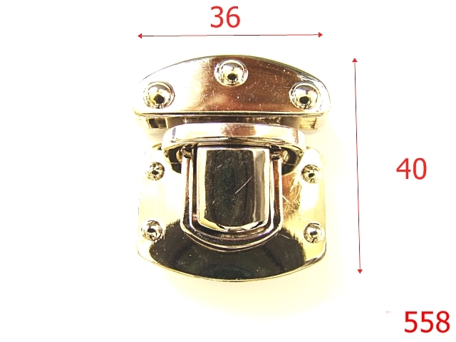 Inchizatori poseta - 558/INCHIZATOARE BORSETA 40*26 MM NIKEL-40X36-mm---nichel---12L6--I27