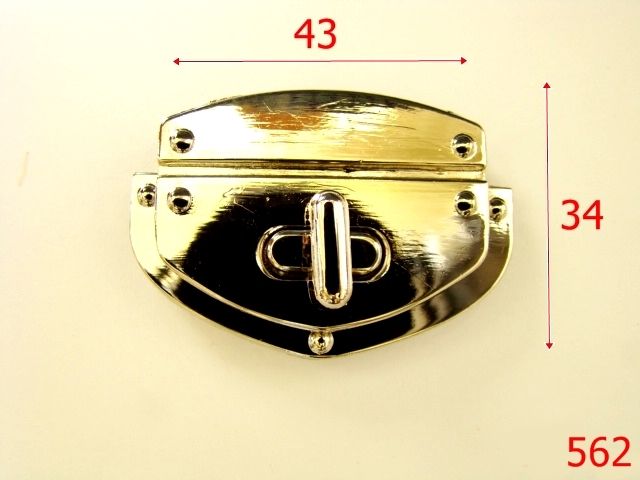 Inchizatori poseta - 562/INCHIZATOARE POSETA 43*34MM NIKEL-43X34-mm---nichel---12C13-12i5-12J10-B2