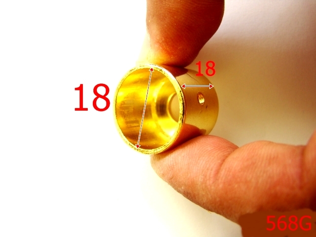 Clopotei poseta - 568G/CLOPOTEL CIUCURE DESCHIDERE 18 MM GOLD-18-mm---gold-15B3--3H7--K37
