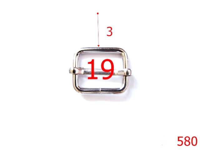 Catarame cu reglaj - 580/CATARAMA CU REGLAJ/20MM*3MM/NIKEL-19-mm-3-nichel--1D6-1C2-6K1/7F5-6C8-B4