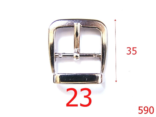 Catarame poseta - 590/CATARAMA 2.3 CM NIKEL-23-mm-3-nichel-6H2--6A7/6B7--