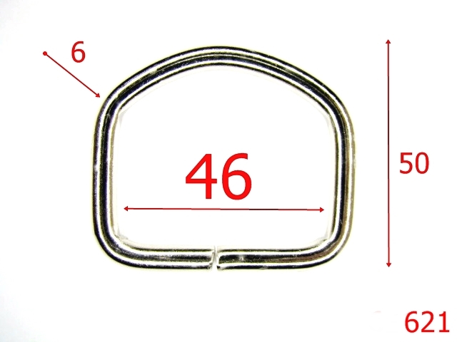 Inele D - 621/INEL 46MM  S 6MM-46-mm-6-nichel-2D4-3A7-2D6-2C4-3A4--