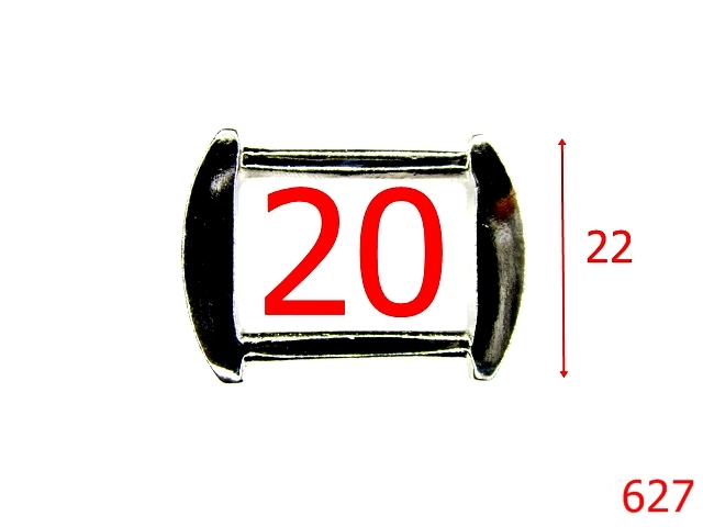 Inele dreptunghiulare - 627/INEL 20 MM ZAMAC-20-mm---nichel-3L7----