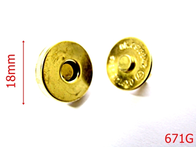 Magneti - 671G/MAGNET 18MM-18-mm---gold-15B1--7G5-3E-D25