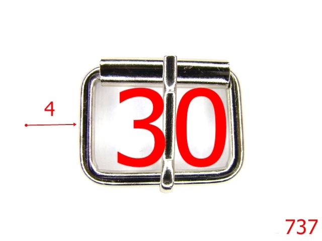 Catarame rola si 1 cui - 737/CATARAMA CU ROLA 3  NIKEL-30-mm-4-nichel-7F7-7D1-7E1-7E7--7B3--