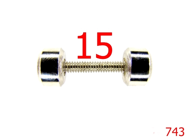Galtere - 743/GALTERE 15MM-15-mm---nichel---11A2-3K7--B31