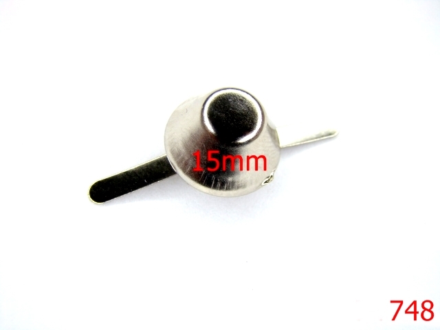 Picioruse fund - 748/PICIORUSE POSETA 15MM-15-mm---nichel---4H6--B33