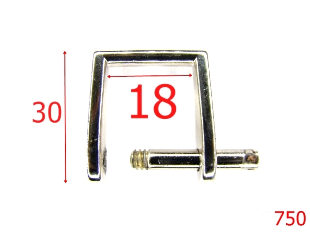 Inele dreptunghiulare - 750/INEL 18 MM DEMONTABIL-18-mm---nichel--3J8-4G8-3I8--F4