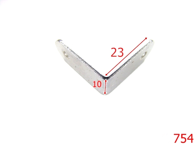 Coltare - 754/COLTAR SIMPLU 23 MM-23X10-mm---nichel---7A3--V18