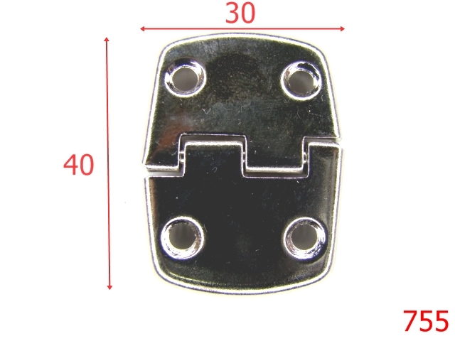 Balamale - 755/BALAMA EXTERIOARA  30*40-40X30-mm---nichel-21 C 5----