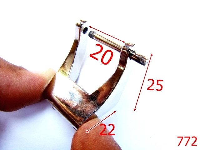 Sustinatori poseta - 772/SUSTINATOR POSETA-20-mm---nichel---3H8--B38
