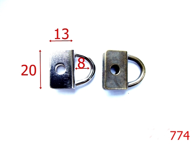 Sustinatori poseta - 774/SUSTINATOR POSETA-8-mm---nichel---4F7--T24
