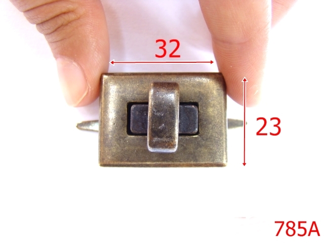 Inchizatori poseta - 785A/INCHIZATOR-23x32-mm---antic---13G12 / 12E9--J23