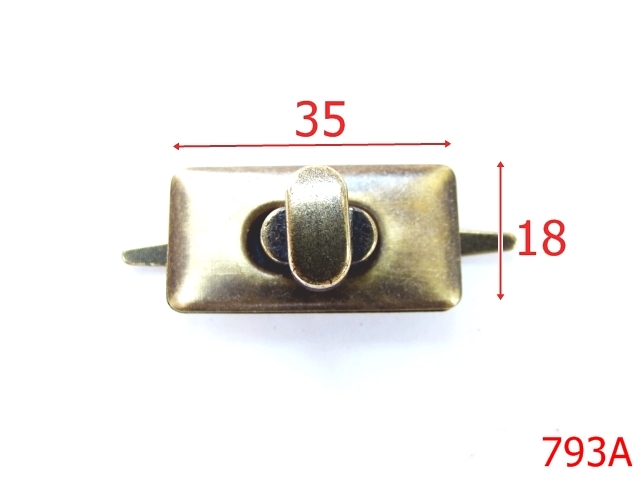 Inchizatori poseta - 793A/INCHIZATOR-35x19-mm---antic---12K7--O33