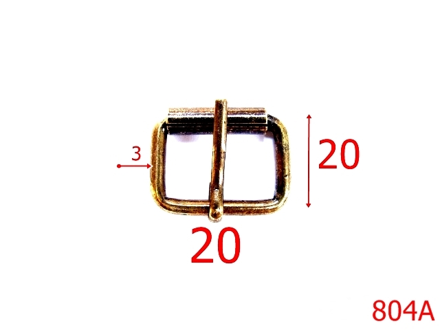 Catarame rola si 1 cui - 804A/CATARAMA CU ROLA 20MM-20-mm-5-antic-7C6-7D6--7F5-7F2-2E3--