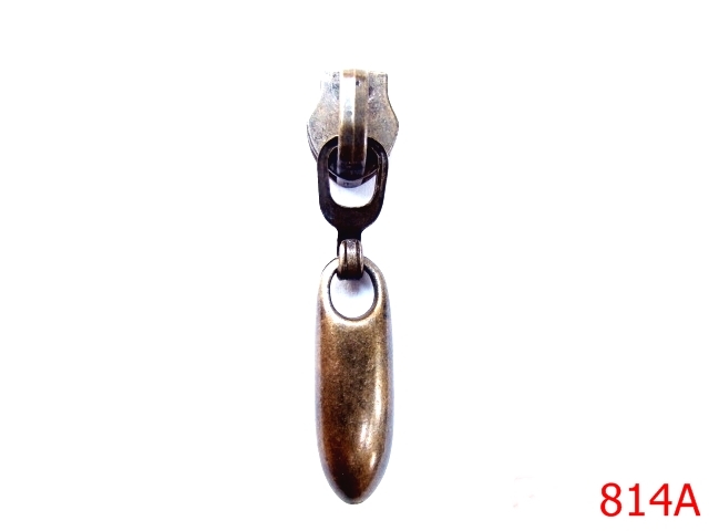 Cursori fermoar - 814A/CHEITA FERMOAR-Nr 5-mm---antic-----S39
