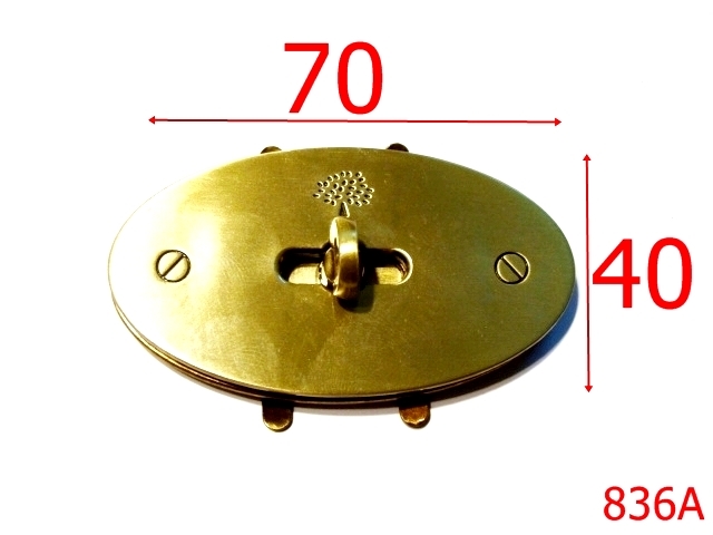 Inchizatori poseta - 836A/INCHIZATOARE 70X40 ANTIK-70x40-mm---antic---12D9--J19