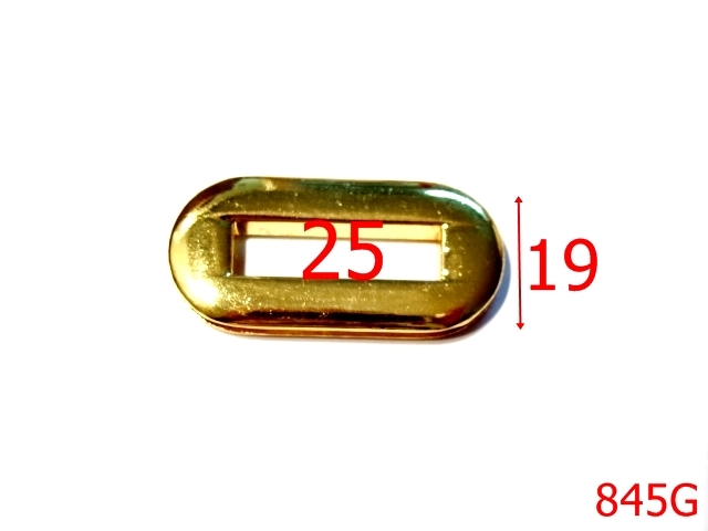 Ocheti - 845G/OCHET 25 MM ZAMAK GOLD-25-mm---gold-----