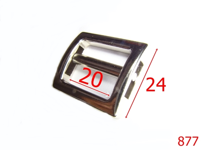 Catarame cu reglaj - 877/CATARAMA CU REGLAJ MOBIL 20MM-20-mm---nichel--1C2-6K1--C5