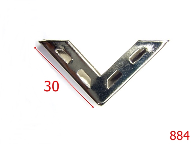 Coltare - 884/COLTAR 30MM NIKEL-30X30-mm---nichel---3E8-6E8-J22