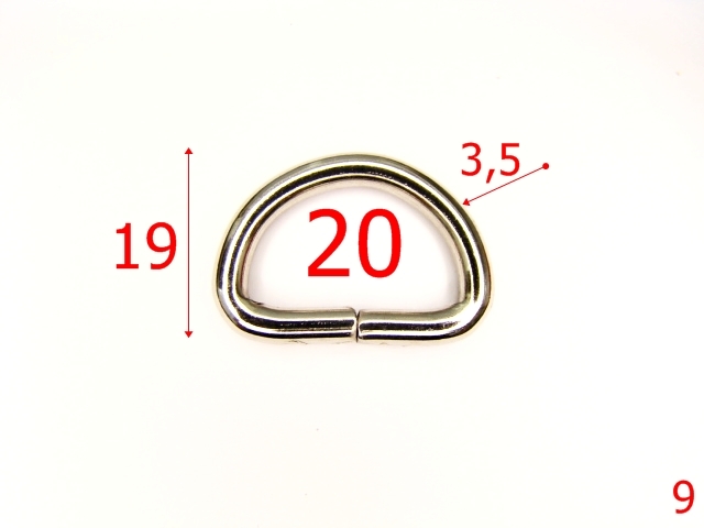 Inele - 9/INEL D 20*3.5 MM NIKEL-20-mm-3.5-nichel-2E.2--3E.8--T12