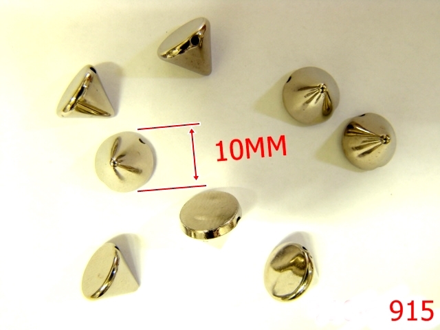 Piramide - 915/TINTE PLASTIC   10 MM  NIKEL-10-mm---nichel-----