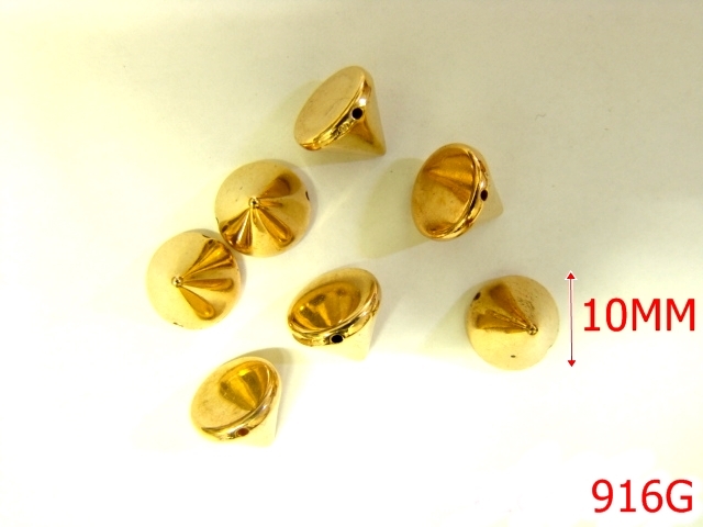 Piramide - 916G/TINTE PLASTIC 10MM GOLD-10-mm---gold---3I1--P14