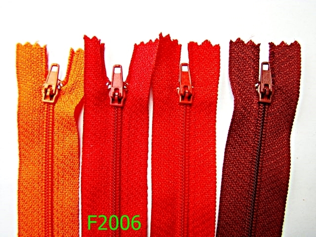Fermoar - F2006/FERMOAR 20 CM PT INTERIOR-200-mm---ROSU-----