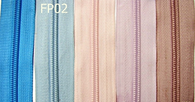 Fermoar - FP02/FERMOAR METRAJ NR 5 /PLASTIC-Nr 5-mm---bleu deschis-----