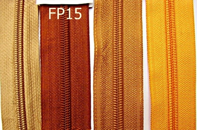 Fermoar - FP15/FERMOAR METRAJ NR 5 /PLASTIC-Nr 5-mm---TABAC-----