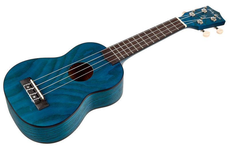 Ukulele - Harley Benton UK-12 Stain Ash Blue