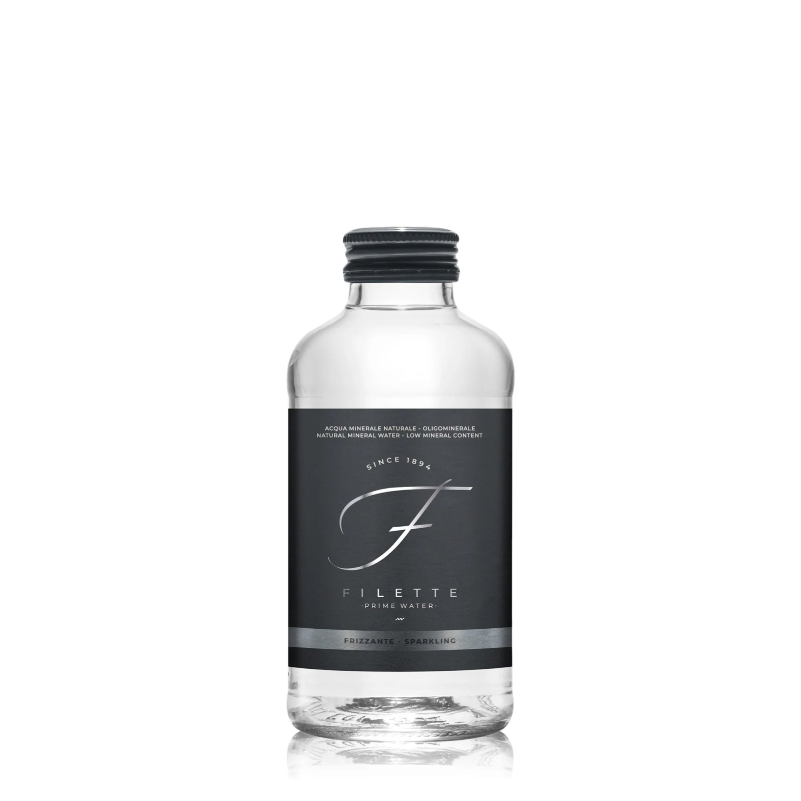 Beverages - Apă minerală carbogazoasă în sticlă, Filette, 470ml