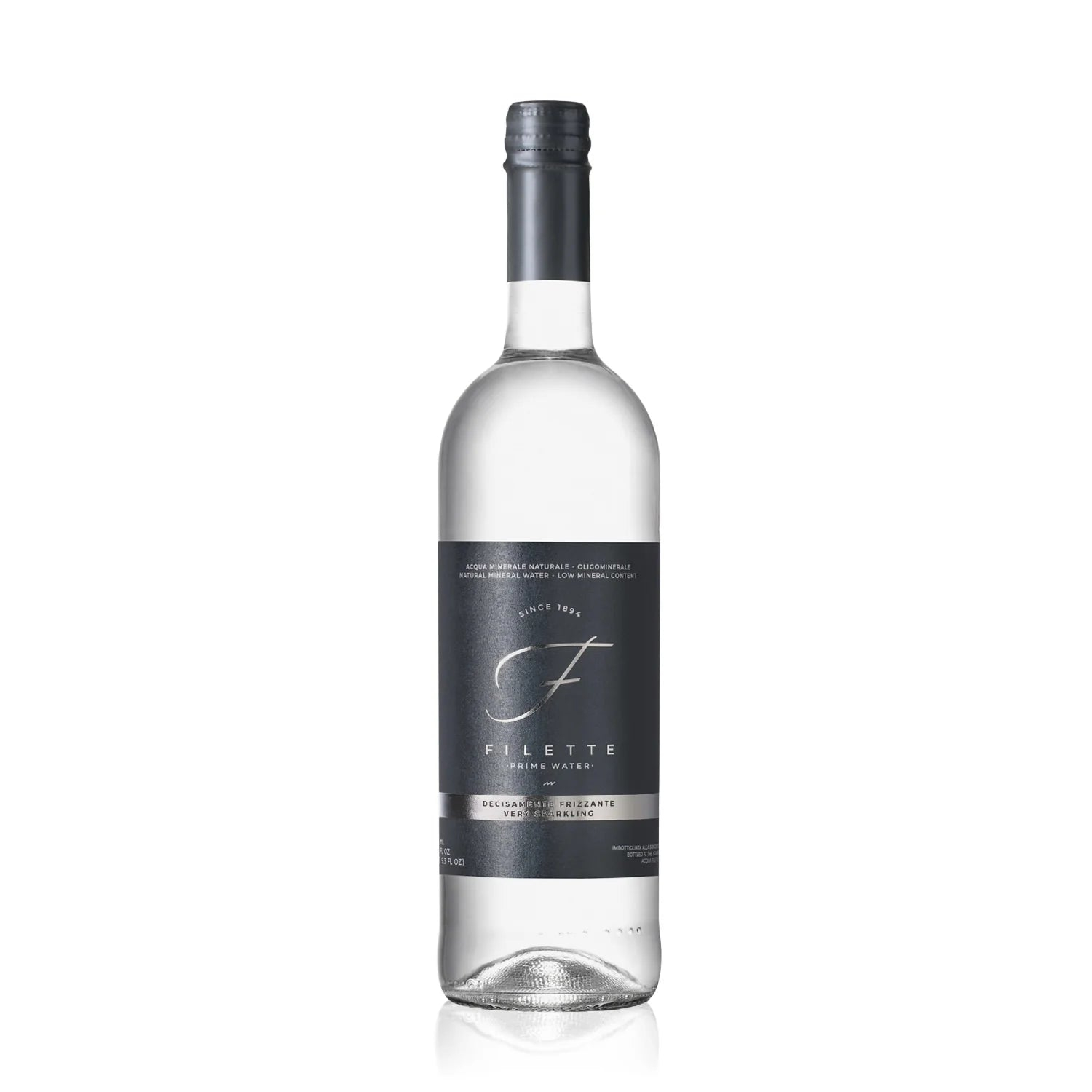 Beverages - Apă minerală carbogazoasă în sticlă, Filette, 750ml
