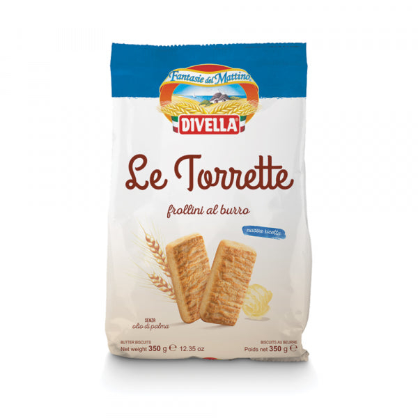 Cookies - Biscuiți Divella, Le Torrette, 350 g