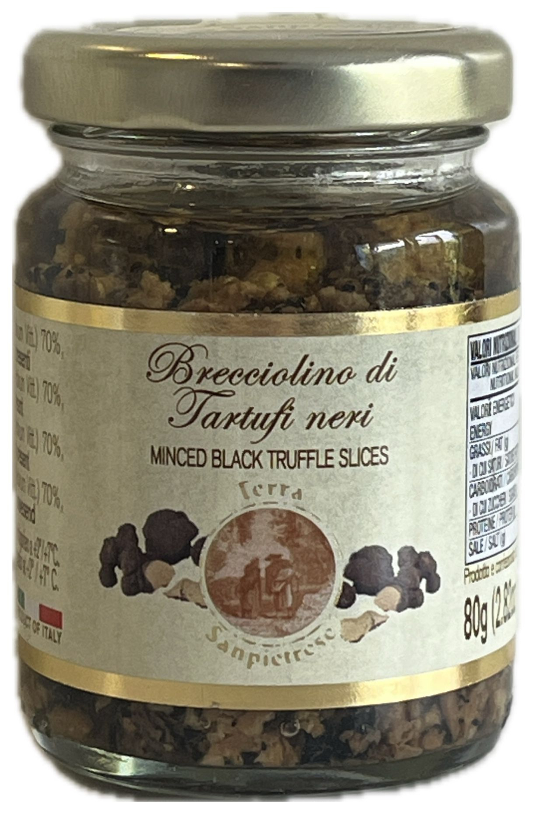 Condiments & Sauces - Brecciolino di Tartufi neri 80 g