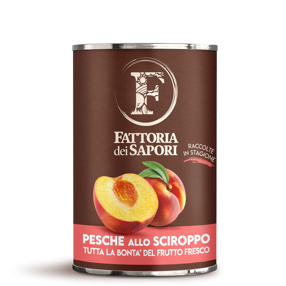 Food Items - Conserva Piersici Fattoria, 415 g