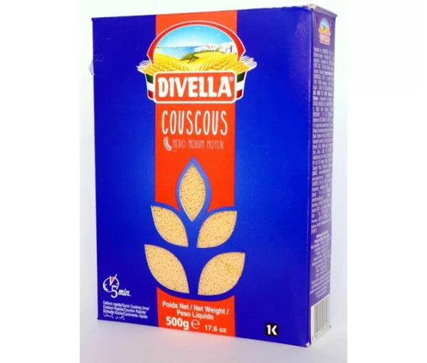 Grains, Rice & Cereal - Couscos Divella 500 gr