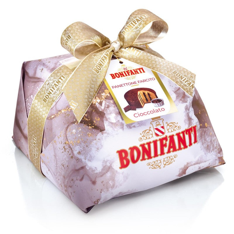 Cakes - Cozonac (Panettone) Bonifanti, cu crema de ciocolata, 750g
