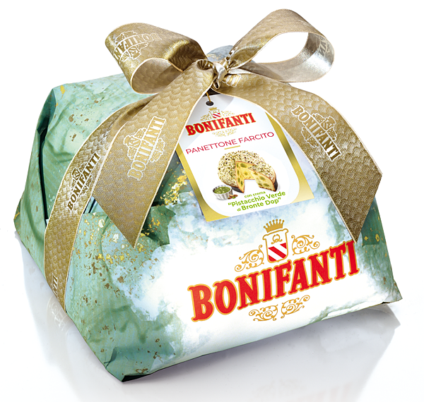 Cakes - Cozonac (Panettone) Bonifanti, cu crema de fistic, 750g