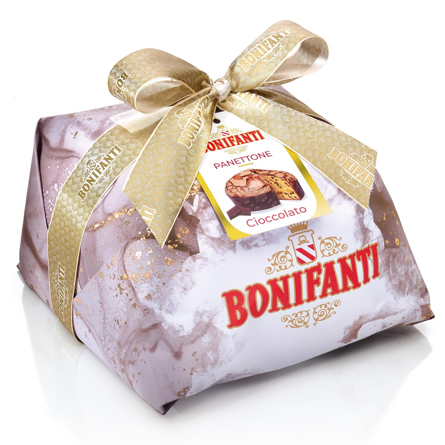 Cakes - Cozonac (Panettone) Bonifanti, Glassato Cioccolato, 1 Kg