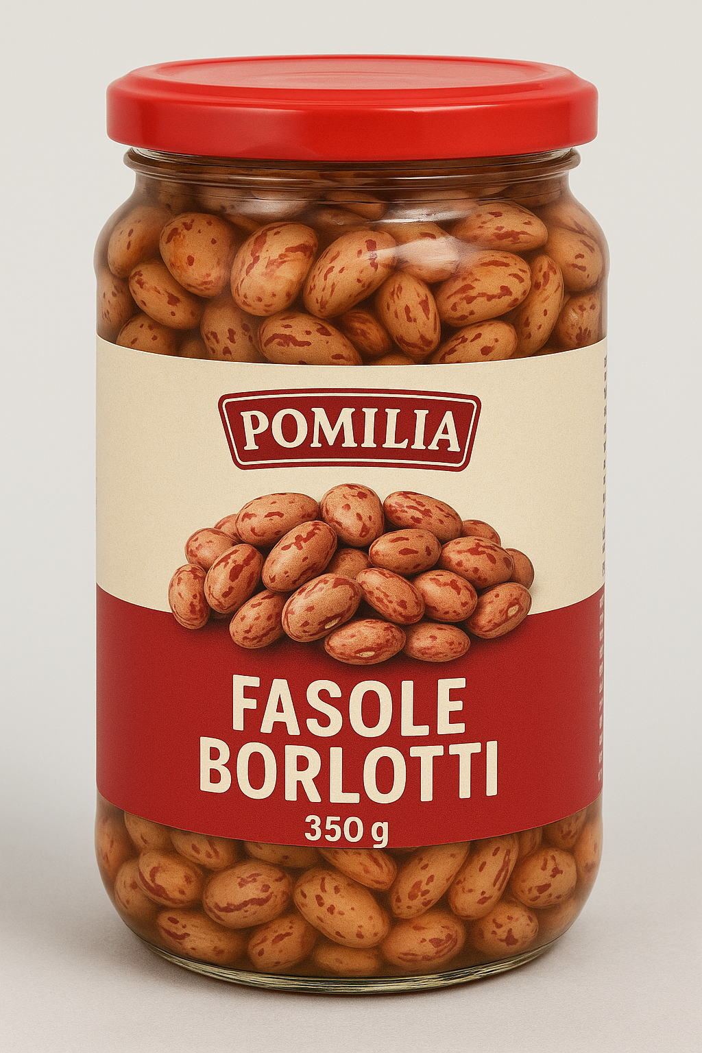 Food Items - Fasole borlotti Pomilia, 350 g