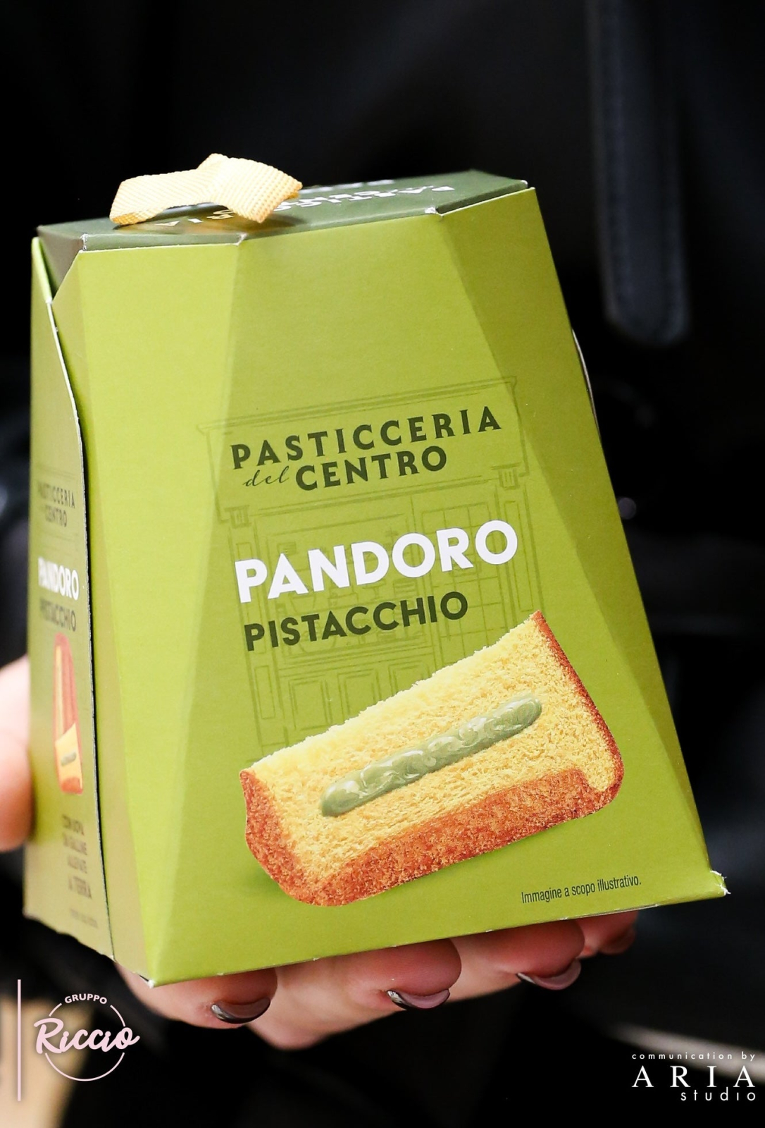 Cakes - Mini Pandoro Pistacchio, Pasticceria del Centro, 100 g