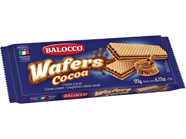 Snack Foods - Napolitane Balocco cacao 175g