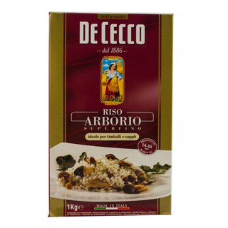 Grains, Rice & Cereal - Orez arborio De Cecco, 1kg
