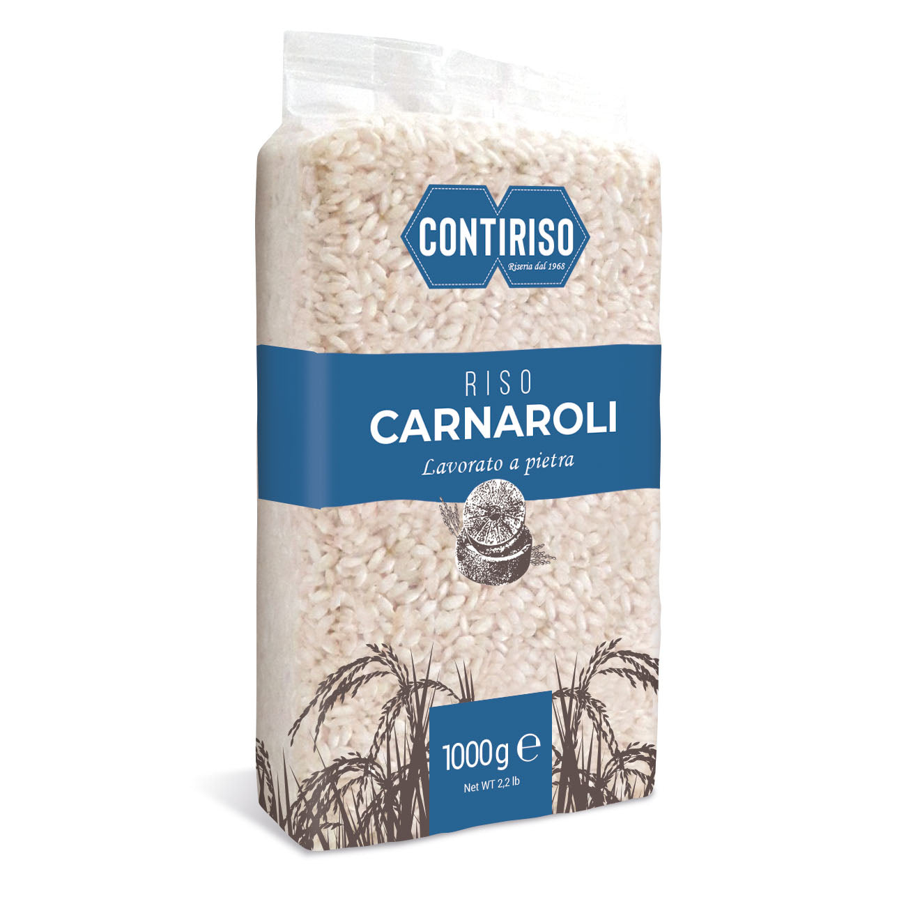Grains, Rice & Cereal - Orez Carnaroli Artizanal, Contiriso, Măcinat cu Piatră, 1kg