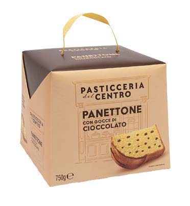 Cakes - Panettone Gocce di Cioccolato, Pasticceria del Centro, 750 g